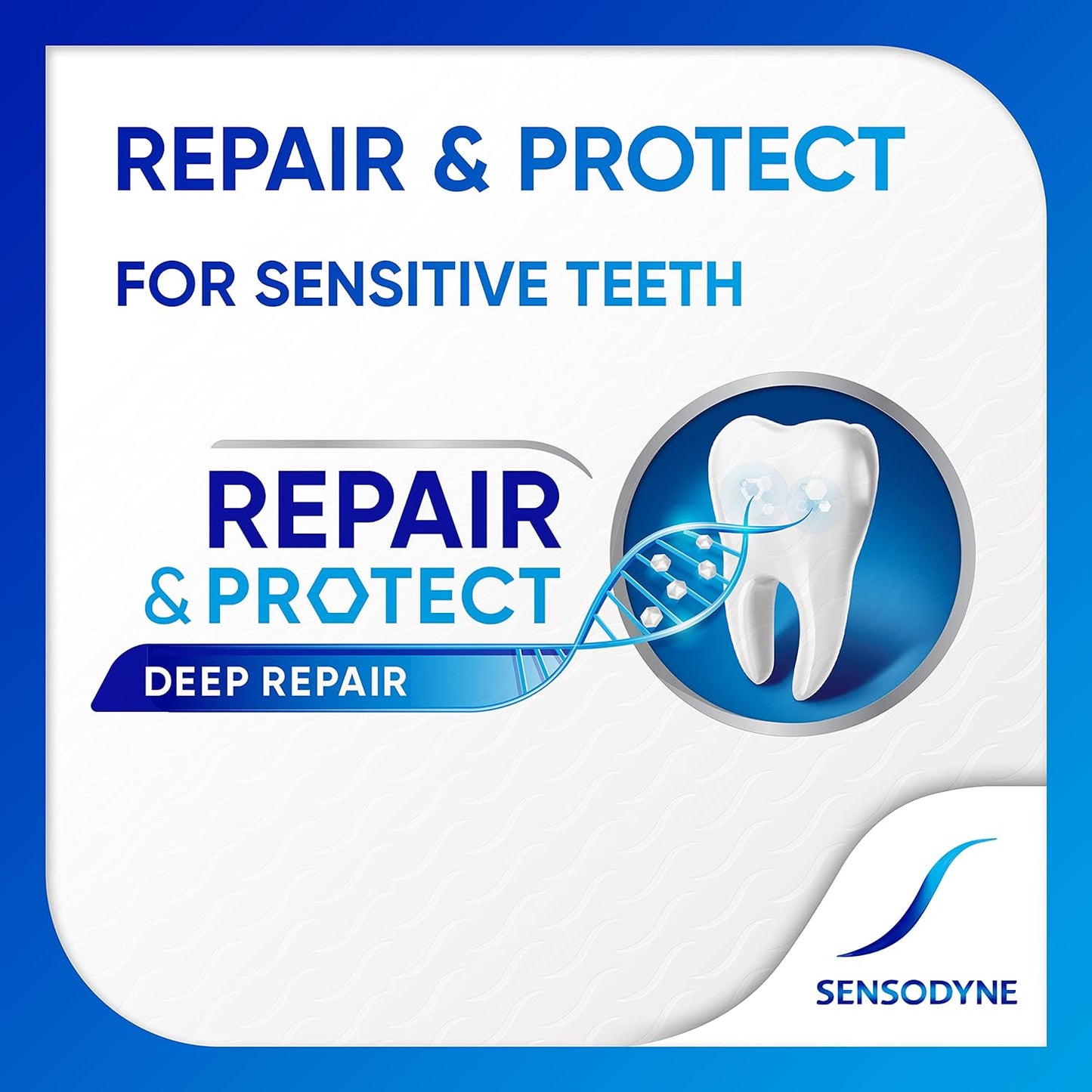 Sensodyne Repair and Protect Extra Fresh Toothpaste, Strengthens and Protects Sensitive Teeth (75 ml).