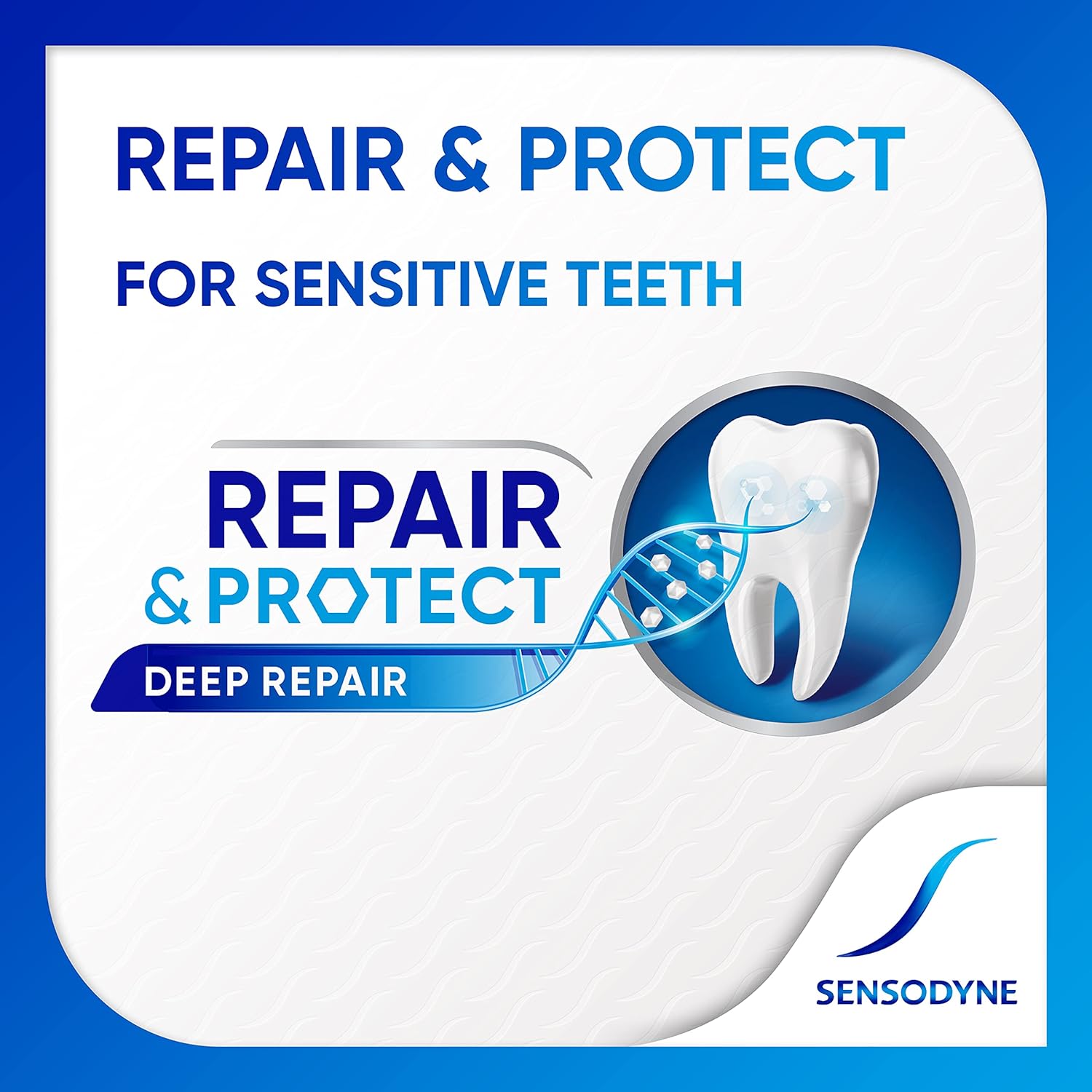 Sensodyne Repair and Protect Extra Fresh Toothpaste, Strengthens and Protects Sensitive Teeth (75 ml).