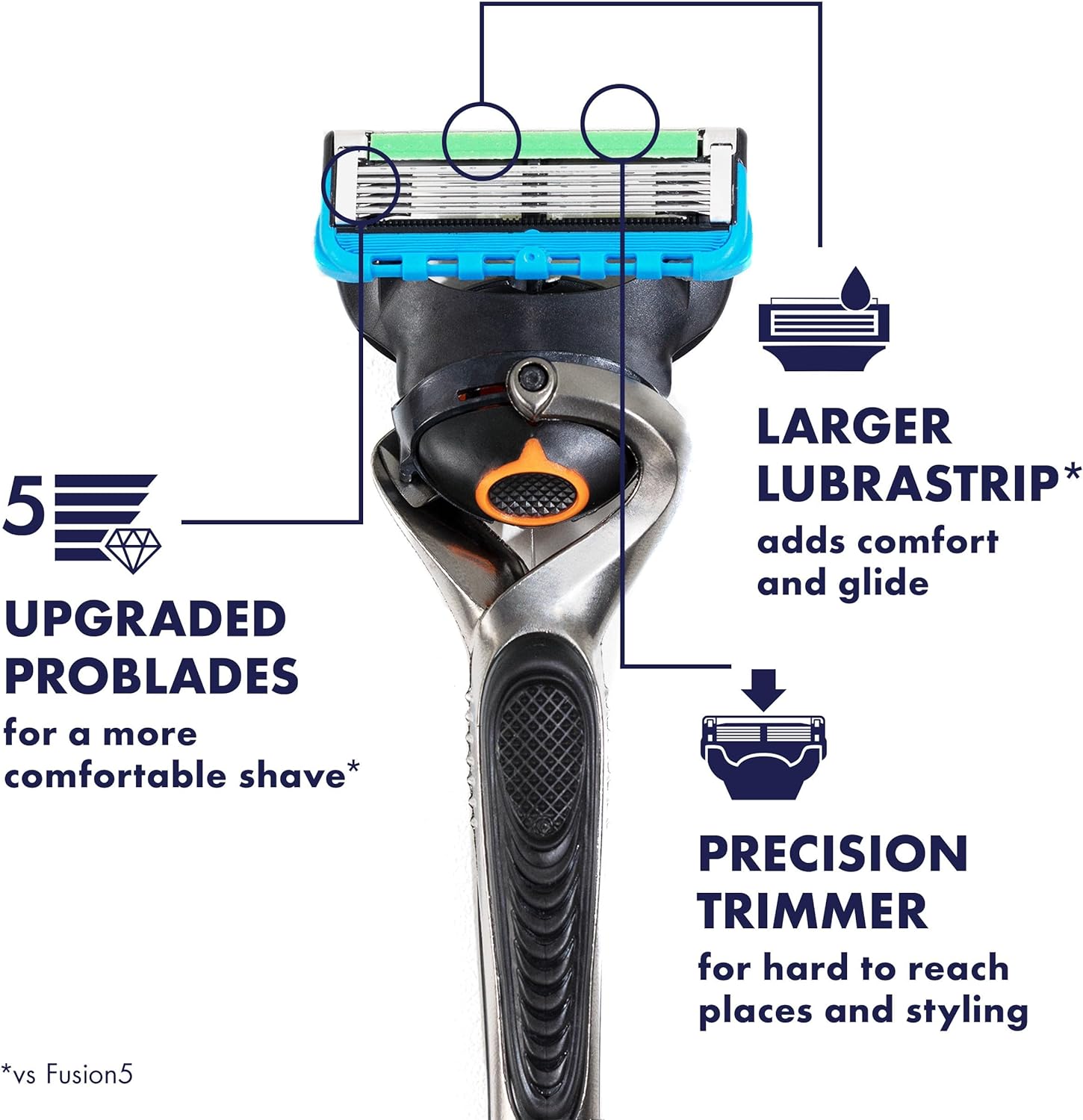 Gillette Proglide Men's Razor Blade 12 Refills