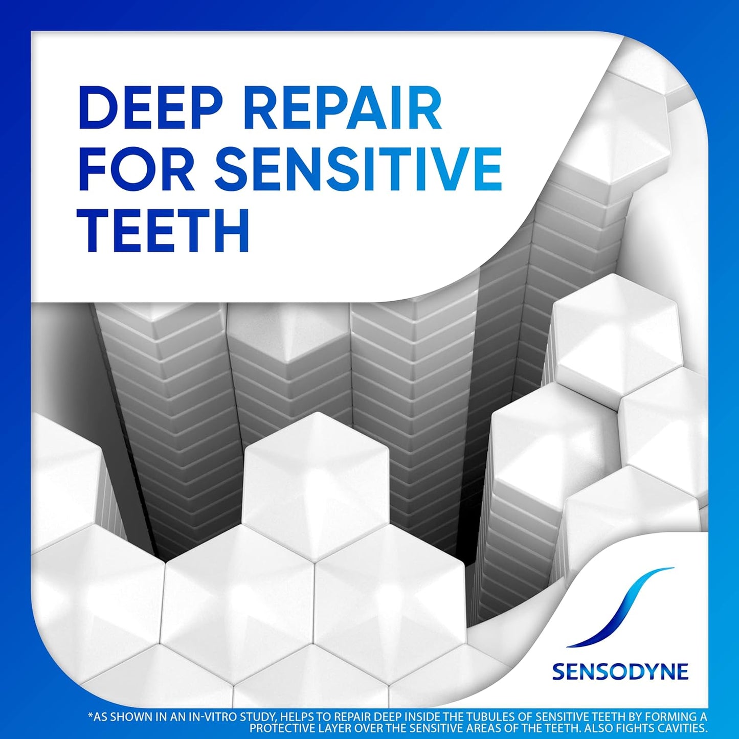 Sensodyne Repair and Protect Extra Fresh Toothpaste, Strengthens and Protects Sensitive Teeth (75 ml).