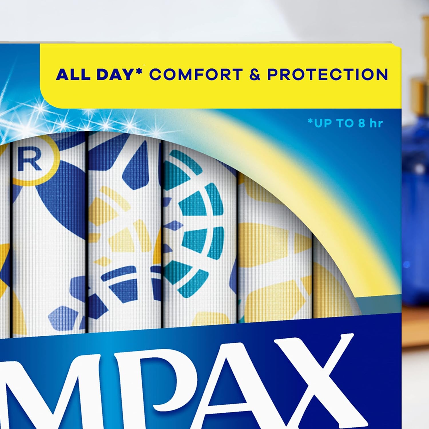 Tampax Pearl Tampons, Plastic Applicator, Regular Absorbency, 50 Count