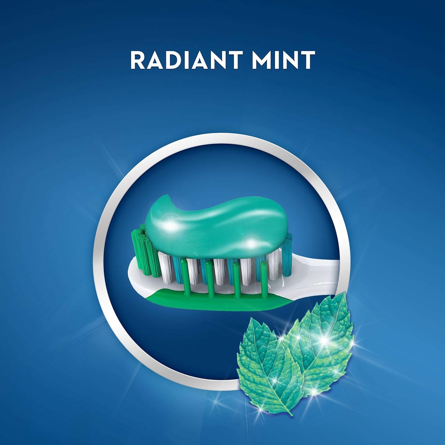 Crest 3D White Whitening Toothpaste Radiant Mint (A pack of four 65 ml).