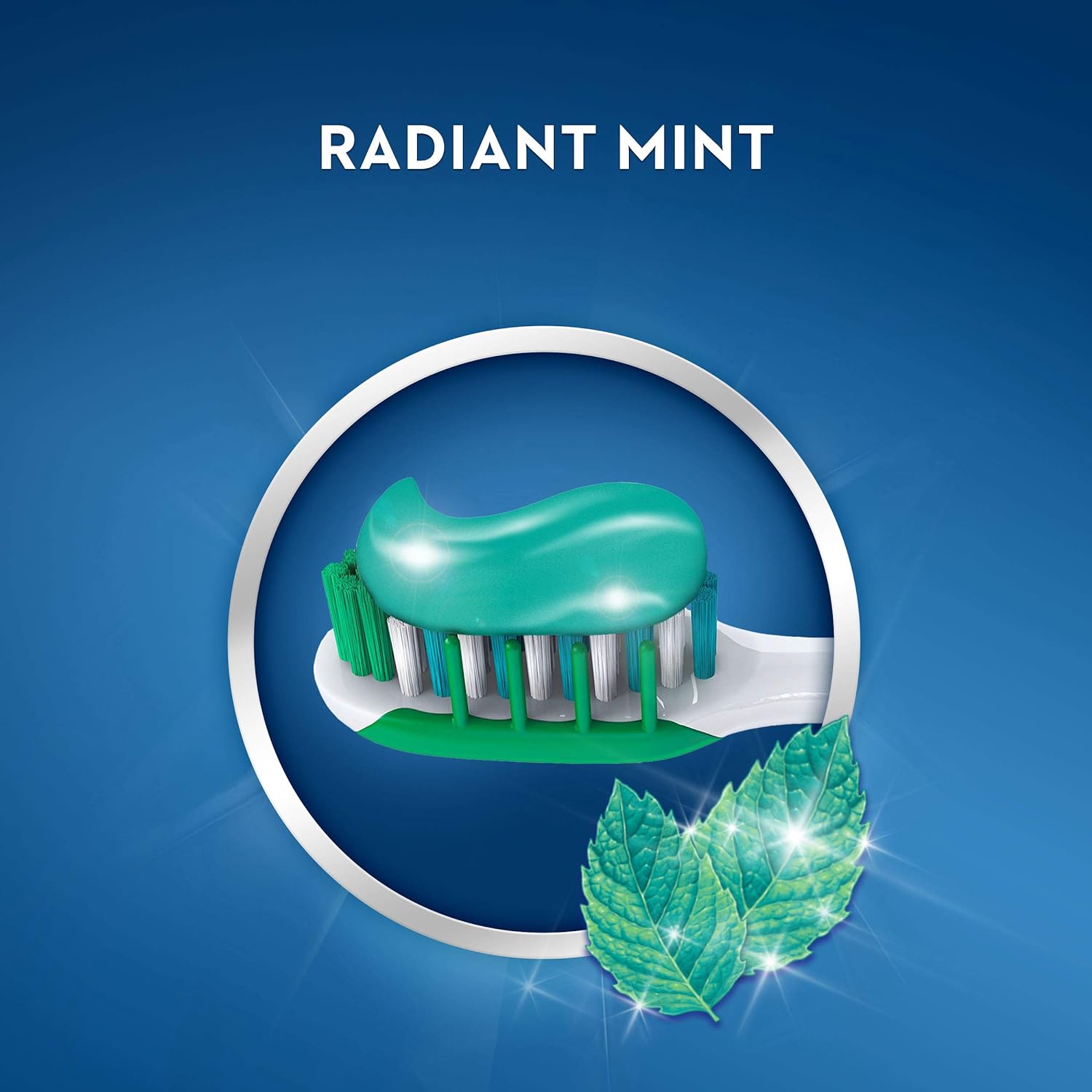 Crest 3D White Whitening Toothpaste Radiant Mint (A pack of four 65 ml).