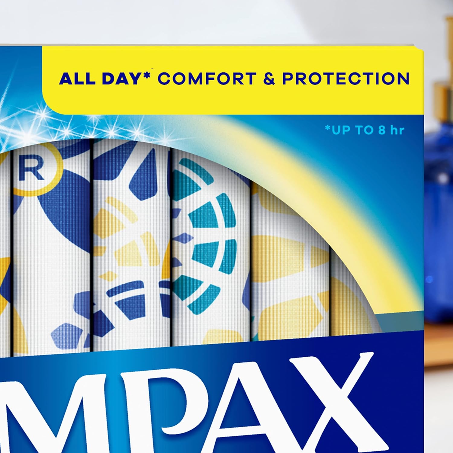 Tampax Pearl Tampons, Plastic Applicator, Super Absorbency, 50 Count