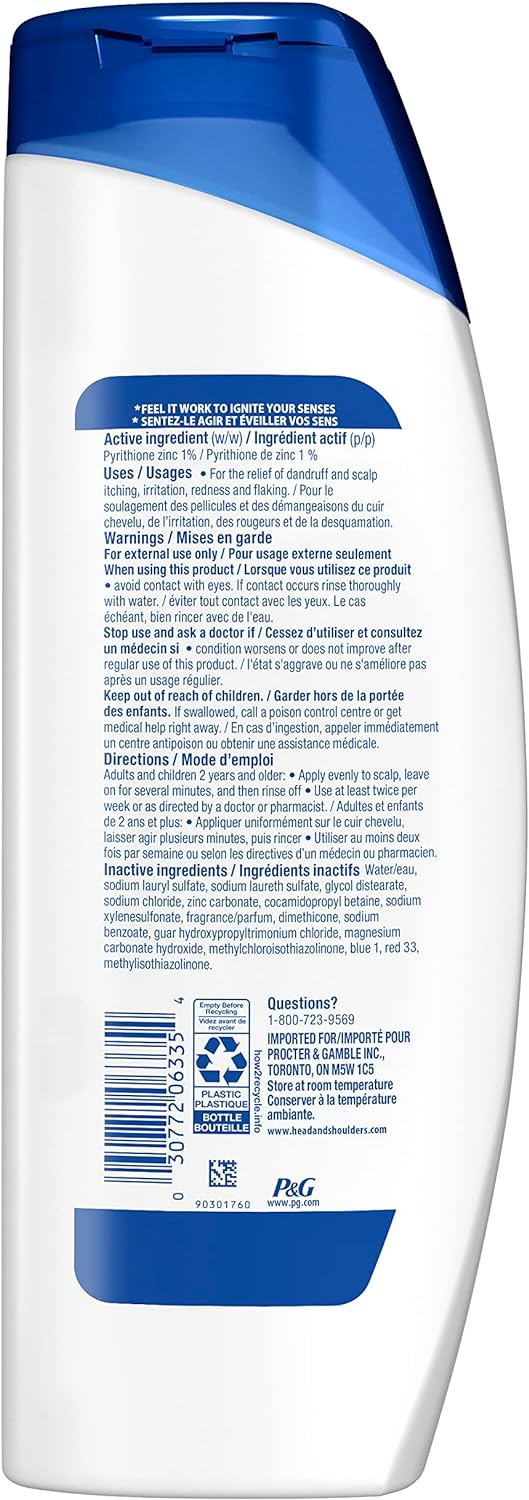 Head & Shoulders Old Spice Swagger Anti-Dandruff Shampoo (370 ml).