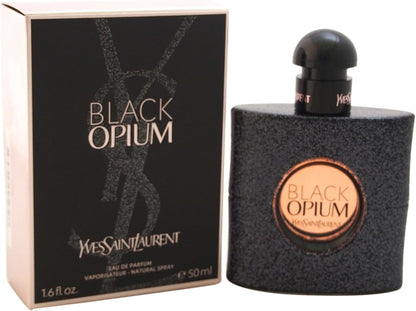 Yves Saint Laurent Black Opium for Women by Eau De Parfum Spray 1.6 Oz (50 ml).