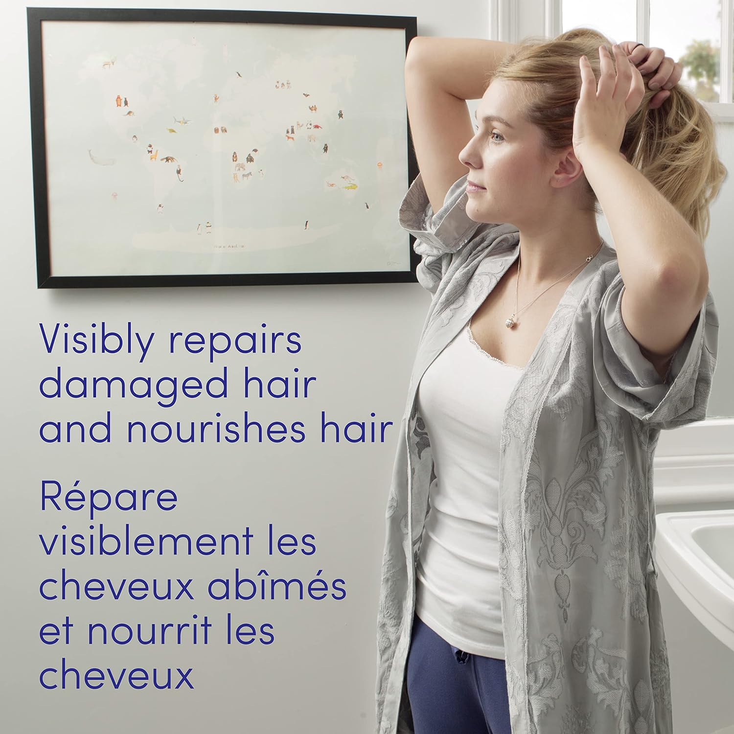 Dove Intensive Repair Shampoo with Bio-Nourish Complex Revives Damaged Hair (750 ml).