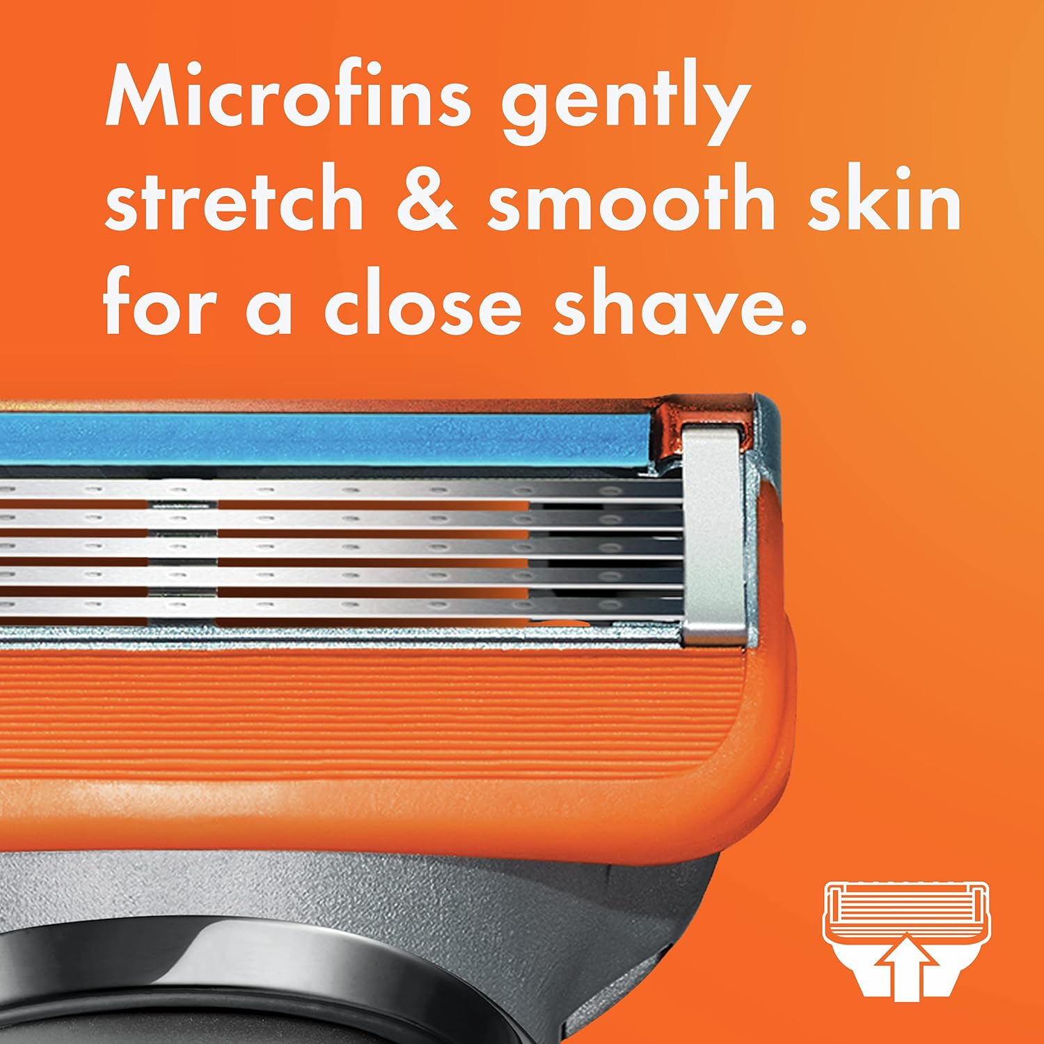 Gillette Fusion5 Men's Razor Blade Refill Cartridges, 4 Count