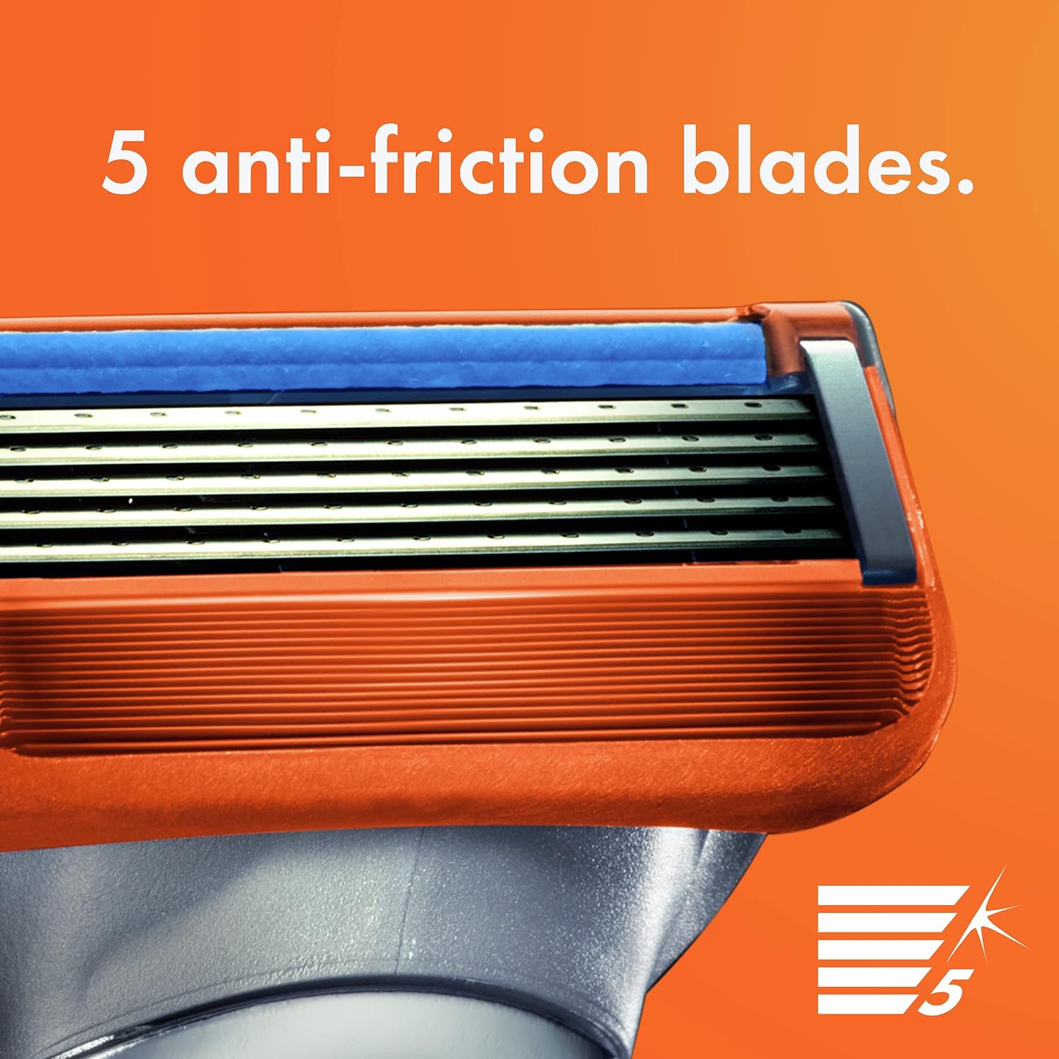 Gillette Fusion5 Men's Razor Blade Refill Cartridges, 4 Count