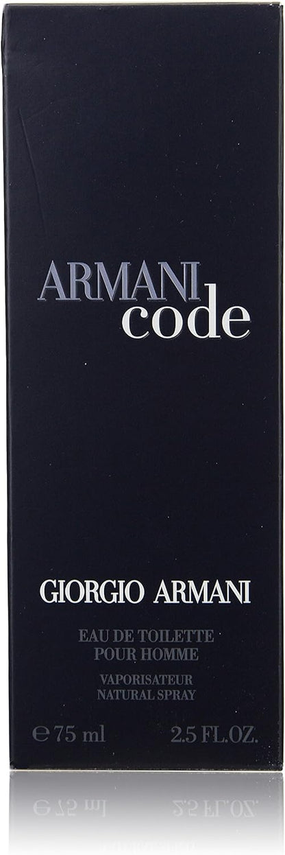 Armani Code Eau De Toilette Spray (75 ml).