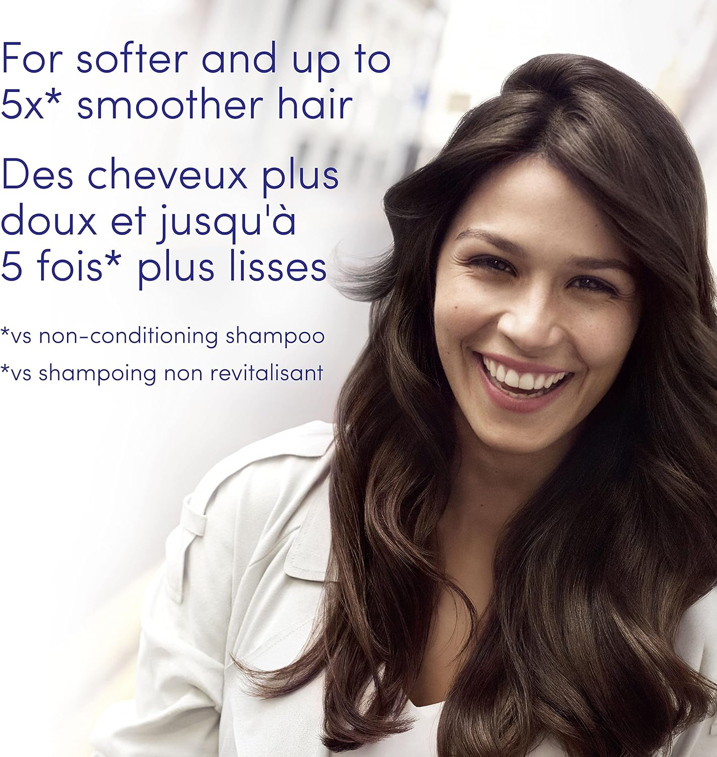 Dove Daily Moisture Shampoo Hydrates and Nourishes Dry Hair for up to 5X Smoother Hair (950 ml).