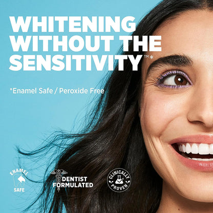 Whitening Strips Oral Essentials  Teeth Whitening Strips | 21 Treatments, 42 Strips | Certified Non Toxic | Sensitivity Free | Whiter Teeth 7 Days | NO Artificial Flavors, Colors, SLS Free, Dentist Formulated