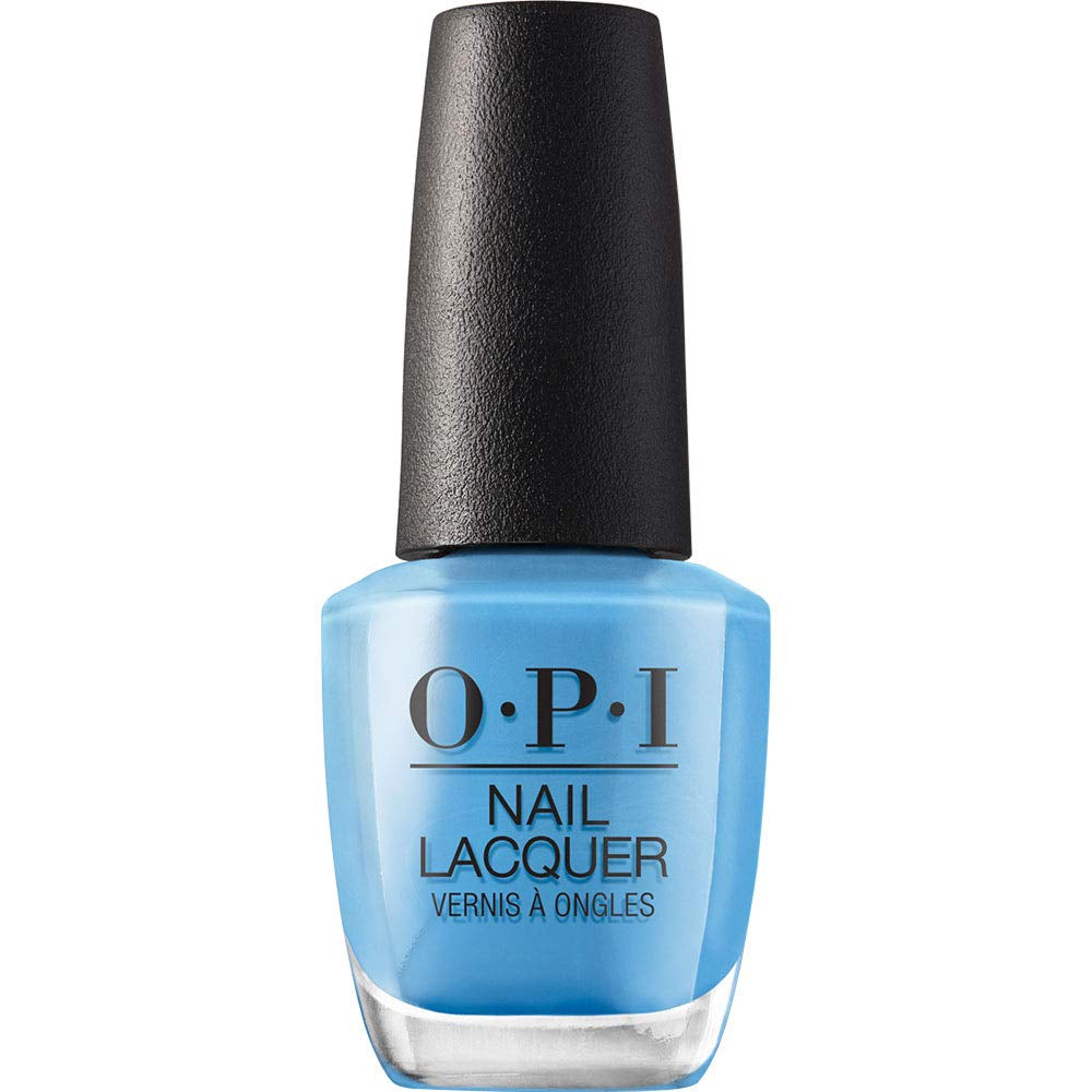 OPI Room For The Blues Nail Lacquer, Blue Nail Polish, 0.5 Fl Oz